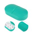 thumbnail image 3 of Unique Bargains 1 Pc 6 Grids Capsule Type Pill Case Portable for Travel Light Blue, 3 of 6