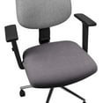 thumbnail image 2 of Soft Stretch Spandex Chair Seat Slipcover and Backrest Cover, Washable Chair Slipcovers fit for Office Computer Chairs, Home Bar Wedding Party Decor (Chair Seat Cover + Backrest Cover), 2 of 8