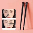 thumbnail image 1 of Farfi-brocha de maquillaje para mujer, cabezal de cepillo suave, cerdas finas, sombra de nariz, herramienta de contorno en ángulo para niña, 1 of 5