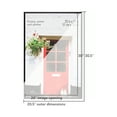 thumbnail image 3 of Mainstays 20x30 Basic Picture Frames, Black, Set of 2, 3 of 7