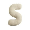 thumbnail image 1 of English Letters Pillow Soft Initial Throw Cushion Decorative Pillow H7O0, 1 of 1