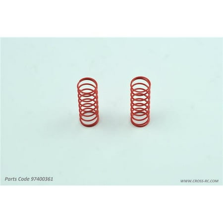 Cross RC CZR97400361 42 mm SG4 & SR4 Shock Spring, Red