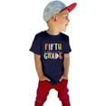 thumbnail image 4 of KVPLBQFD Girls Summer Graphic Top Cute Letter Printed T Shirts for Toddler Crew Neck Casual Fit Tops Tweens Girl Trendy Loose Sports Clothes, 4 of 6