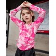 thumbnail image 6 of Arshiner Girls Long Sleeve T-Shirts Ruched Knot Side Tunic Blouse Tee Tops, 6 of 6