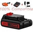 thumbnail image 4 of 3.0Ah 20V Max Lithium Battery Replacement for Black and Decker 20V Battery LBXR20 LBXR20-OPE LB20 LBX20 LBX4020 LB2X4020, 4 of 12
