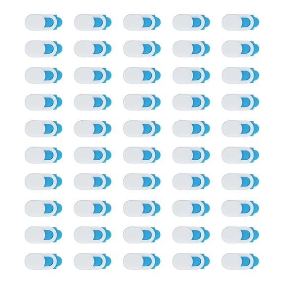 Privacy Webcam Cover Slider For PC Tablet Smartphone Easy Installation 50Pieces