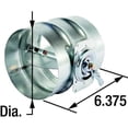 thumbnail image 4 of Dayton Balancing Damper,Round, 14 In,Diameter 2TFY2, 4 of 4
