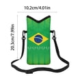 thumbnail image 3 of Nylon Drawstring Sport Mini Bag for Football Matches, Soccer Fans Water-Resistant Sports Sackpack, Holds Smartphone, Multicolor, 20.3 cm, 3 of 6