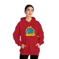 thumbnail image 5 of Globe Sketch World Industries Design Hoodie Print Skate Board Unisex Sweatshirt  - Cherry Red / 3XL, 5 of 7