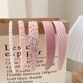 thumbnail image 2 of 5pcs Set Fashion Women Cloth Hair Bands Headdress Headband Girls Hairband Hair Hoop Female Hair Accessories Headwear, 2 of 10