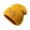 Yellow, variant on iHPH7 Beanies Y2k Winter Hats for Women Winter Beanie Knit Hat Mens Hats Wool Hat Cute Beanies for Women Black One Size