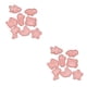 thumbnail image 4 of Moldes en relieve para galletas Yuarrent 8 piezas plástico PP, 4 of 6