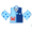 Blue Crab, variant on Koorium Swim Vest for Adult Men Women