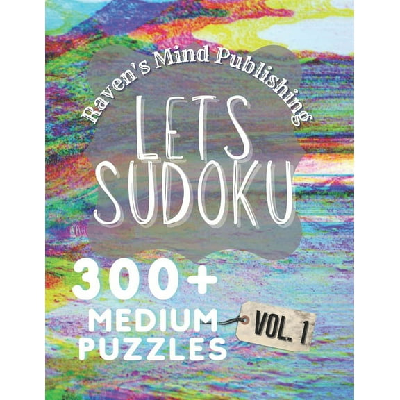 Let's Sudoku: Let's Sudoku Vol. 1: 300 Plus Medium Puzzles (Paperback)