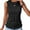 Black, variant on Womens Sleeveless Tops Summer Tank Tops Light Weight Tank Tops Loose Fit Tunic Basic Tops Bike Tops for Women Back Showing Tops Shorts And Top Women 2 X Tops Women Base High Neck Top Women Loose Fit