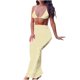 thumbnail image 1 of Traje de baño de tres piezas de bikini cómodo de nailon de color sólido para mujer Traje de baño de tres piezas para mujer OAVQHLG3B Store  lin121212, 1 of 4