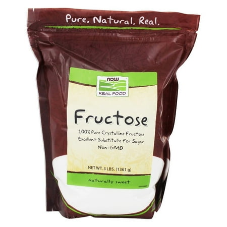 - NOW Foods - Fructose Fruit Sugar - 3 lbs.