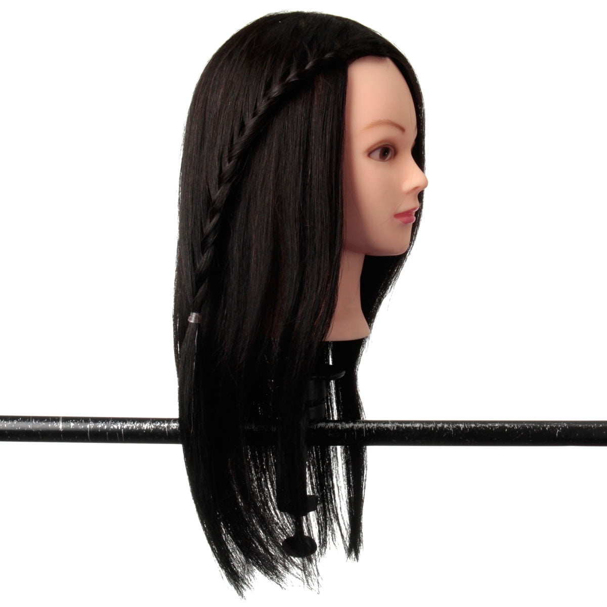 real hair doll head