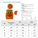 thumbnail image 3 of De Adorable disfraz de calabaza para bebé. Incluye gorro, mameluco y patuquitos, perfecto para Halloween., 3 of 7