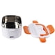 thumbnail image 4 of Calentador eléctrico portátil de 12 V para fiambrera, contenedor de comida, color naranja, 4 of 10