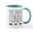 White/Blue Inside, variant on CafePress - Port Orange Florida Mugs - 11 oz Ceramic Mug - Novelty Coffee Tea Cup