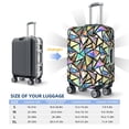 thumbnail image 4 of Fotbe Colored Glass Funda Protectora para Equipaje, Antirrayones y Resistente a la Suciedad, Compatible con Maletas de 18 a 32 Pulgadas-X-Large, 4 of 7