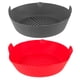 thumbnail image 1 of 2 piezas Air freidora Silicona Bandeja para hornear Freidora de aire Silicona Silicona Freer freidora Silicona Freidora, 1 of 6
