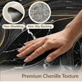 thumbnail image 6 of ODIKA 5'x7' Washable Area Rug Contrast Decorative Movement Crisp Artwork Smalltan for Small Living Room, Bedroom, Easy Care, Non-Shedding, Pet Friendly, 6 of 7