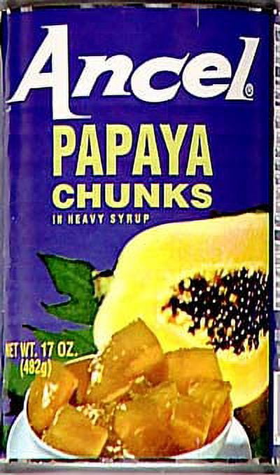 Ancel Papaya Chunks 17 oz by Goya