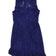 thumbnail image 2 of GUESS Womens Brandie Cocktail Dress, Blue, 2, 2 of 2