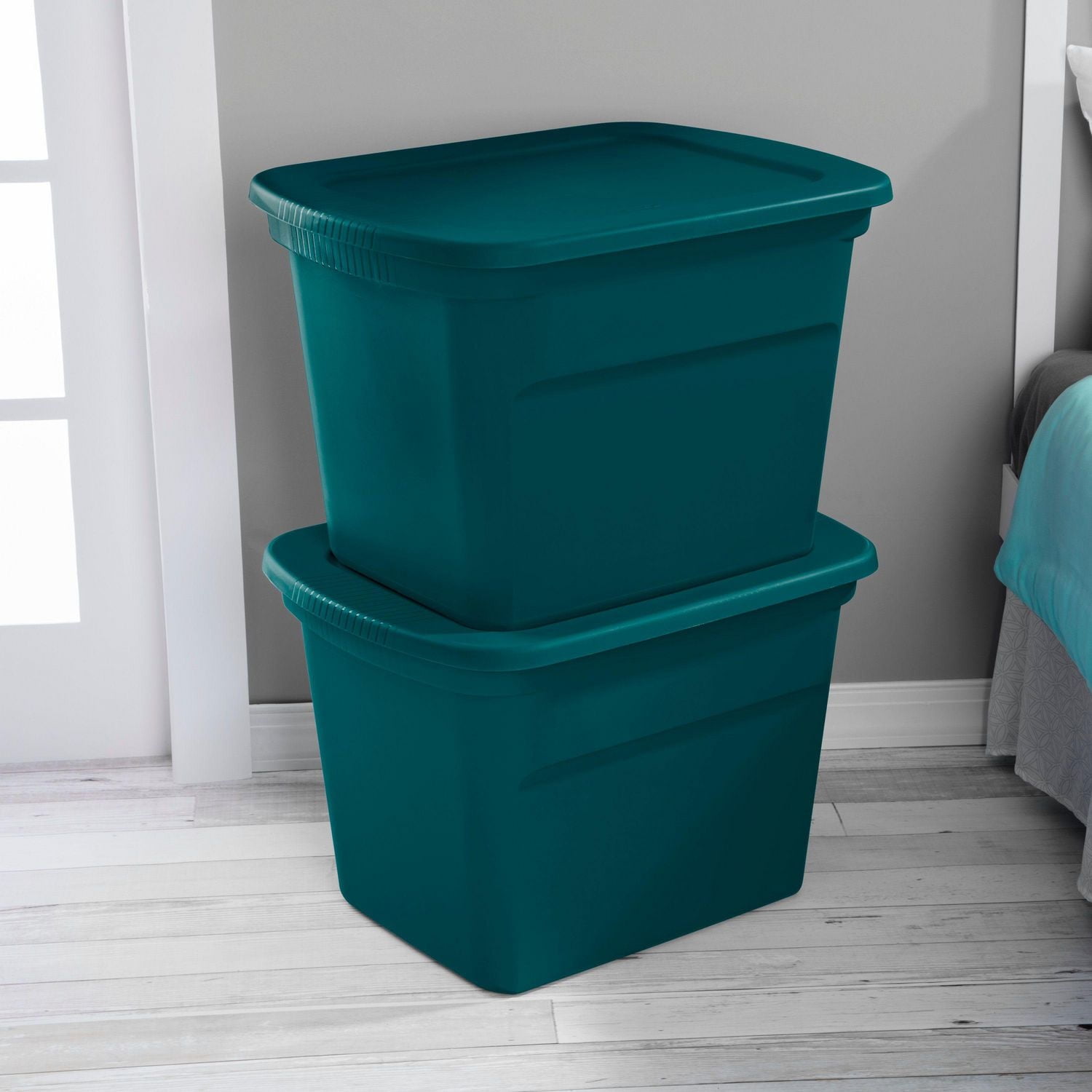 Sterilite 68L Tote - Blue