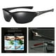 thumbnail image 3 of Gafas de sol polarizadas para hombre, gafas de sol deportivas irrompibles para esquiar y jugar al golf. Negro 1, 3 of 9