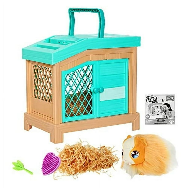 Conejillo de indias Mamá Surprise de Toy Little Live Pets con 3 bebés