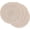 Beige, variant on Round Placemats Set of 4 Boho Braided Border 15 inch Circle Place Mats Washable Fabric Table Mats for Kitchen Dining Table, Beige