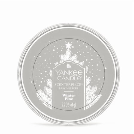 Yankee Candle Winter Pine Scenterpiece Easy Meltcup 2.2 Ounce