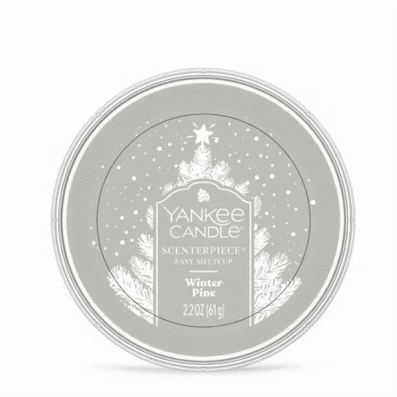 Yankee Candle Winter Pine Scenterpiece Easy Meltcup 2.2 Ounce