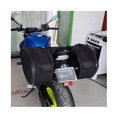 thumbnail image 3 of Maleta Para Moto  Bloosom Para Tanque Iman O Correas Tank Bag De Moto Negro, 3 of 4