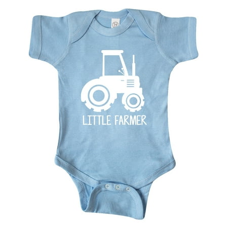 

Inktastic Little Farmer with Tractor Gift Baby Boy or Baby Girl Bodysuit
