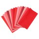 thumbnail image 1 of Uxcell 14 piezas de 8" x 8" paquetes de tela de algodón sólido precortados para costura de patchwork rojo, 1 of 6