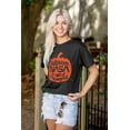 thumbnail image 5 of Halloween Pumpkin NASA Jack O Lantern Men's Graphic T Shirt Tees Brisco Brands S, 5 of 6