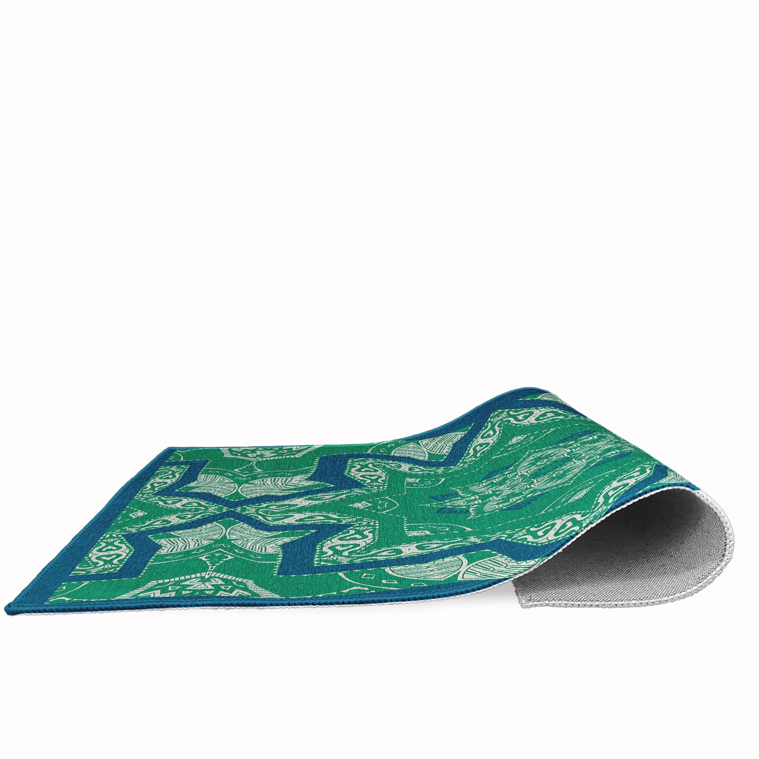 Simply Daisy 18" x 30" Unreal Teal Shawl Rug
