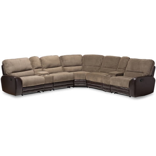 Baxton Studio Richmond Modern And Contemporary Taupe Fabric Brown Faux Leather Two Tone Sectional Sofa Com - Brown Taupe Leather Sectional Sofa Baxton Studio Richmond Modern And Contemporary Taupe Fabric Brown Faux Leather Two Tone Sectional Sofa Com - Brown Taupe Leather Sectional Sofa