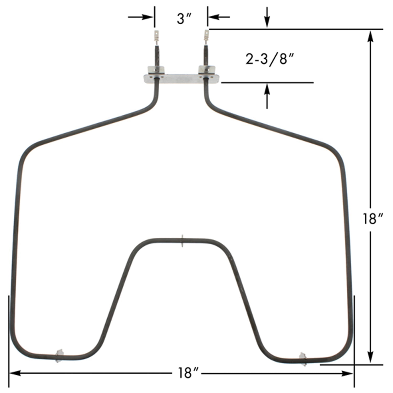 ERP Replacement Bake Element for GE Part Number WB44K10005