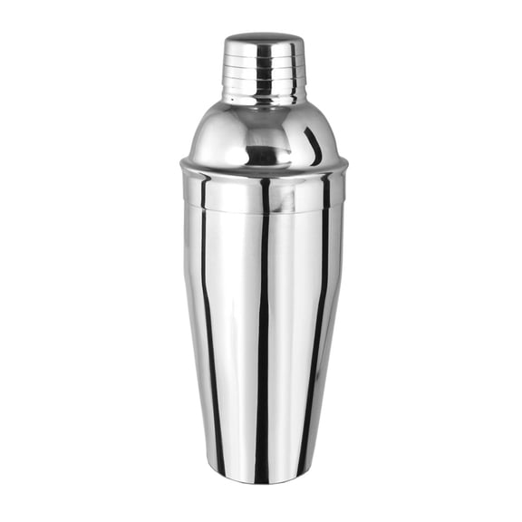 Cocktail Shaker, 12 oz Stainless Steel Cobbler Shaker With Cap And Strainer - Drink Shakers for Cocktails and Liquor