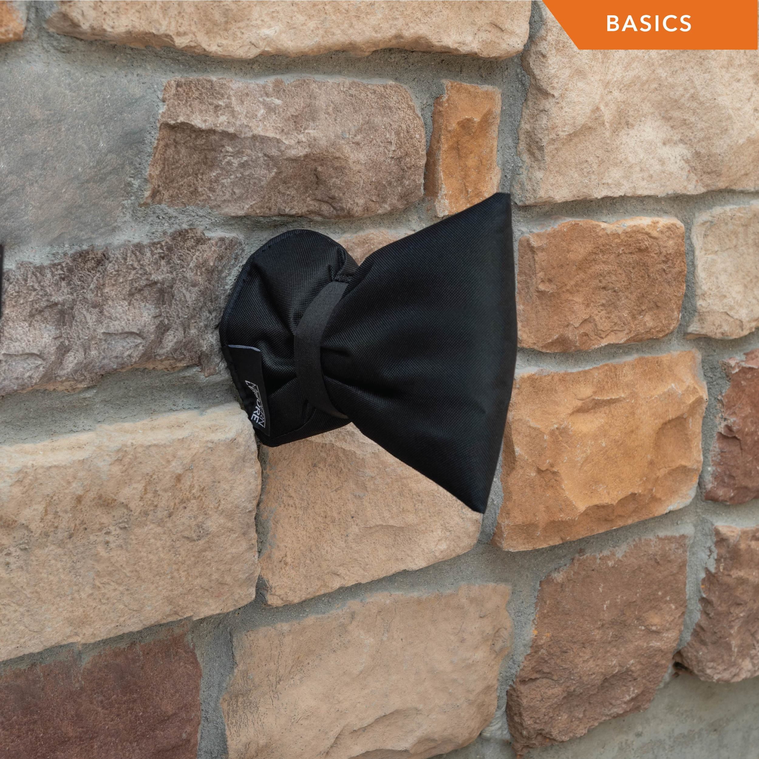 Modern Leisure® Basics Outdoor Faucet Cover, 8”L x 5.5”H, 2-Pack, Black
