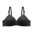 thumbnail image 2 of pimelu Bras for Women Push Up Bra for Women Underwire Compression Full Figure Bras Elder Comfort Breathable Lace Lace Full Coverage T-shirt Bra Bras for Women, 2 of 4