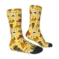 thumbnail image 2 of Goofa Forest Guard Printed Men's Crew Socks, Soft Durable Breathable Moisture-Wicking with Odor Control Cotton socks, 2 of 9