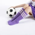 thumbnail image 4 of Kids Youth Soccer Socks, Boys Girls Knee High Athletic Sports Football Baseball Socks 6-12 Years, 4 of 8