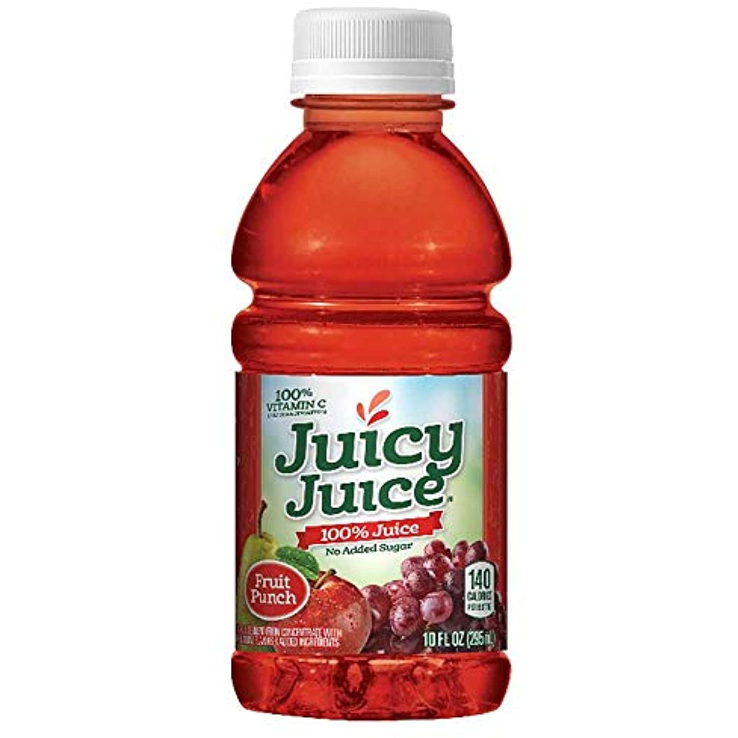 Juicy Juice 100 Percent Fruit Punch Juice, 10 Fluid Ounce Bottle -- 24 Per Case. - Walmart.com