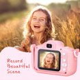 thumbnail image 6 of uhomepro Kids Selfie Camera, Kids Toys for Girls Age 3-12, Children Digital Cameras 1080P 2.0 Inch Toddler Video Best Birthday Christmas Gift, 32GB SD Card, 20MP Dual Cameras, Pink, 6 of 11